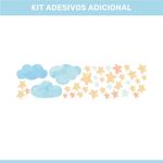 Adesivo de Parede Infantil Savana Baby Animais Africanos