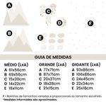 Kit Adesivos de Parede Infantil Montanhas Geométricas Escandinavas