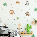 Kit Adesivos de Parede Safari Baby e Bolinhas Mágicas