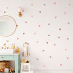 Kit Adesivos de Parede Corações Estilo Boho Moderno