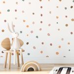 Kit Adesivos de Parede Bolinhas Irregulares Estilo Minimalista