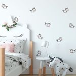 Kit Adesivos de Parede Infantil Unicórnio Mágico e Estrelas