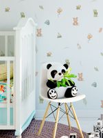 Kit Adesivos de Parede Infantil Coleção Arte Aquarela