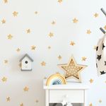 Kit Adesivos de Parede Infantil Estrelas Aquarela Mágicas