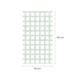 Papel de Parede Adesivo Infantil Xadrez Aquarela Verde Meia Parede