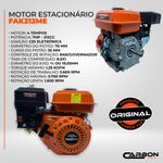 Motor Estacionário 212cc FAK212ME