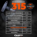 BICO AIRLESS 315 - LEQUE 15 A 20CM VAZÃO 0,9 (L/MIN)
