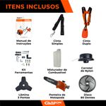 Roçadeira FAK520RB + Motopoda de Galhos + Disco 80 Dentes