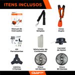 Roçadeira FAK520RB + Disco 80 Dentes + Disco 40 Dentes
