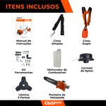 Roçadeira FAK520RB + Motopoda de Galhos