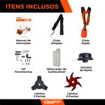 Roçadeira FAK520RB + Lâmina 6 Pontas
