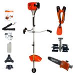 Roçadeira FAK520RB + Enxada Rotativa + Motopoda