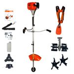 Roçadeira FAK520RB + Enxada Rotativa + Lâminas Arado