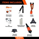 Roçadeira FAK520RB + Adaptador Soprador de Folhas