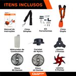 Roçadeira FAK520RB + Disco 80 dentes + Disco 40 dentes + Lâmina 6 Pontas
