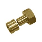Pex Água Conector Fêmea Móvel 16mmx1/2 1/40