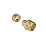 Pex Água Conector Macho Fixo 16mmx1/2