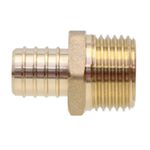 Pex Água Conector Macho Fixo 16mmx1/2