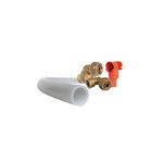 Pex Água Tubo 20mmx100metros Branco