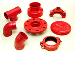 Grooved Joelho 2.1/2 76mm x 90° Ranhurado FF