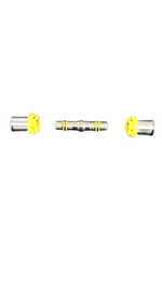 Pex Gás União 16x16mm Kit 5 unidades