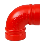 Grooved Joelho 2.1/2 76mm x 90° Ranhurado FF