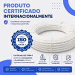 Pex Gás Tubo 16mmx100m Multicamada Uv Bco