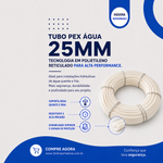 Pex Água Tubo 25mmx50m Br