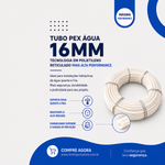 Pex Água Tubo 16mmx100m Br