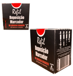 Refil Recarga para Pincel Marcador Quadro Branco 6 unidades