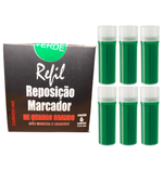 Refil Recarga para Pincel Marcador Quadro Branco 6 unidades