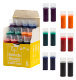 Refil Recarga para Pincel Marcador Quadro Branco 12 unidades
