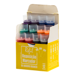 Refil Recarga para Pincel Marcador Quadro Branco 12 unidades