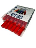Caixa Pincel Marcador De Quadro Branco Recarregável MQBX  Com 12 Unidades
