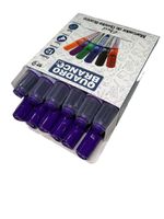 Caixa Pincel Marcador De Quadro Branco Recarregável MQBX  Com 12 Unidades