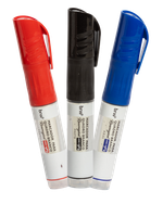 Marcador Pincel Para Quadro Branco Recarregável com Refil BRW