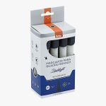 Caixa Marcador Quadro Branco BRW Dashlight Recarregável com 12 Unidades