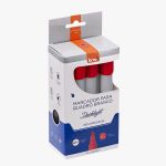 Caixa Marcador Quadro Branco BRW Dashlight Recarregável com 12 Unidades