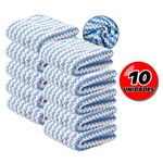 Kit 10 Pano Microfibra 25x25 Multiuso  Mágico Reutilizável Sortido