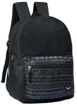 Mochila Escolar Básica Estampada Feminina Preto