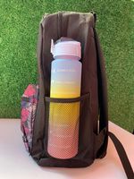 Mochila Escolar Básica Estampada Feminina Preto