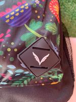 Mochila Escolar Básica Estampada Feminina Preto
