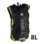 Mochila De Hidratação Esportiva  Média 8L Com Bolsa De Água Resistência Ripstop Trilhas Ciclismo 