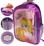 Mochila Infantil Feminina Escolar Poliéster Princesa Color