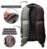 Mochila Notebook Reforçada C/ Alça Acolchoada Confortável 
