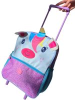Mochila Rodinha Unicornio Baby Orelhinhas Pré Escola