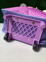 Mochila Rodinha Unicornio Baby Orelhinhas Pré Escola