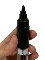 12 Marcadores Para Quadro Branco Recarregável Com Refil Brw 