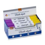 Marcador Pincel Quadro Branco 2 Em 1 Ponta Dupla-2 Cores Brw Cx/12