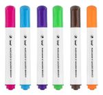 Kit Com 6 Pincel Marcador Para Quadro Branco Brw